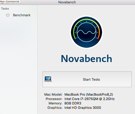 Apple mac benchmark test